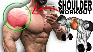 اصنع كتفًا ثلاثي الأبعاد: الروتين الكامل لكتفين ضخمين/shoulder workout