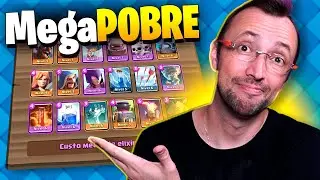 Usei o MegaDeck de Pobre no Clash Royale