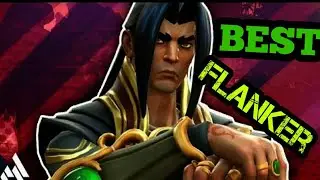 Top Flanker Zhin,  flank battle.(Zhin Paladins Gameplay)