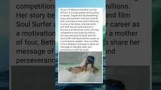 How Did She Surf Again After a Shark Attack?