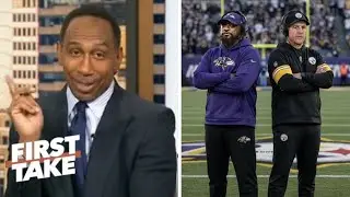 FIRST TAKE | Don't be surprised if John Harbaugh replace Tomlin for Steelers HC! - Stephen A. Smith