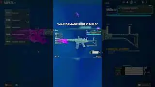 MAX DAMAGE KRIG C BUILD on Warzone 👑 #warzone #rebirthisland #movement #bo6 #cod #shorts