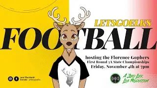 Let's Go Elks Football hosting the Florence Gophers - First Round 3A State Championship - 11/4/2022