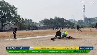 UNIQUE SPORTS vs NGHS FIGHTERS live cricket match | IEEJA PREMIER LEAGUE SEASON 10 live - Tikkirapap