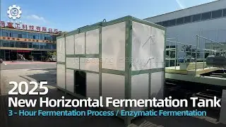 2025 New Horizontal Fermentation Tank | Compost Machine ,Organic Fertilizer Production #compost