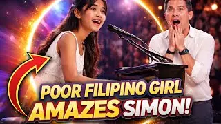 Poor Filipino Girl Touches Piano for the First Time&hellip; Simon Cowell&rsquo;s Reaction SHOCKED the World | AGT