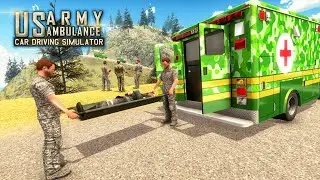US Army Ambulance Driving - Humvee Rescue Truck Simulator - Android Gameplay