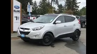 2015 Hyundai Tucson GLS W/ Leather, Moonroof, Bluetooth Review| Island Ford