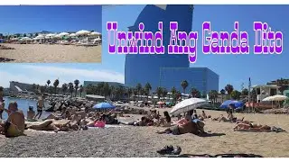BEAUTIFUL BEACH||Platja de Sant Sebastia, Barcelona ainie tv