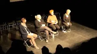 Martin Zeilinger interviews artist panel at Necessary Angel Theatre's Incite-Salon