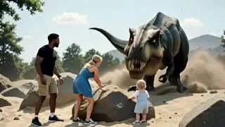 T Rex Rampage PixVerse R1 Showcase
