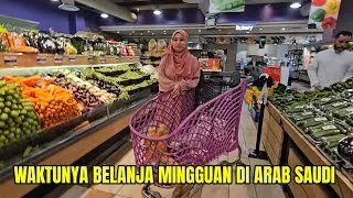 BELANJA KEBUTUHAN SEHARI-HARI DI ARAB SAUDI BARENG SUAMI @SOBAT TKI (Maman)(PART 1)