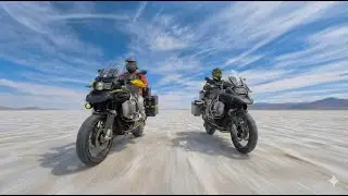 Riding the White Desert – Bonneville Salt Flats on an adventure motorcycle