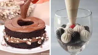 Cute Cupcake Decorating Design Ideas For Party | So Yummy Chocolate Cake Recipes 2019