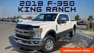 2018 Ford F-350 King Ranch walkaround video 47A