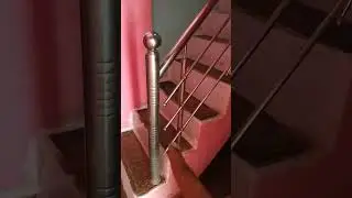 steel railing dongle staircase mein kese banaye #shorts #trending #shortfeed #yt20  #short