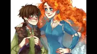 Merida and Hiccup- Mericcup