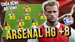 THỬ SỨC MẠNH ĐỘI H&Igrave;NH ARSENAL MIX HG +8 VỚI D. BERGKAMP, HENRY, SAKA&hellip; | FC ONLINE
