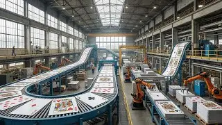 Inside a Giant Factory: How Millions of Playing Cards Are Made