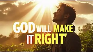 God Will Make It Right When You Can’t | A Message You Needed Today
