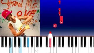 WizTheMc - Show Me Love (with Tyla)(Piano Tutorial)