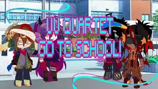 UU quartet go to school | rushed ( Short // part 1/? ) read desc