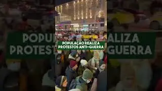 Anti war protest in Russia