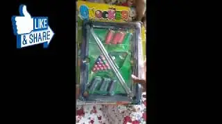Mini billiards table Unboxing| 8 Ball pool | #GamingGuideGG
