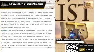 READING THROUGH THE BIBLE PART 158 (Judges 18:28-19:30)
