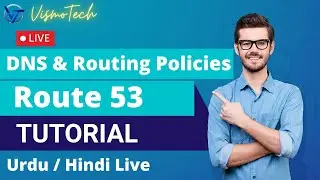 Route 53 With DNS And Routing Policies Live 🔴 | AWS Training In Hindi |