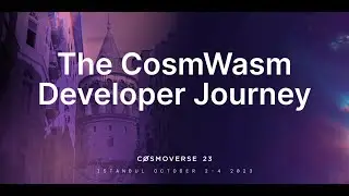 CosmWasm Developer Journey Panel - with Confio, Informal Systems, Delphi Labs, Certik & Abstract