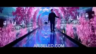 Time tunnel LED display LED arch display for wedding stage rental performances and museums,Indoor LE