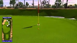 Golden Tee Great Shot on Desert Valley!