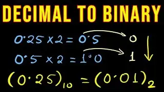 How To Convert Decimal to Binary - Part 1