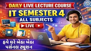 DIPLOMA SEM 4 IT DAILY LIVE LECTURE COURSE  || ALL SUBJECTS || NEW SYLLABUS ||