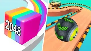 Going Balls Vs Jelly Run 2048 - All levels Gameplay Android iOS Ep 1
