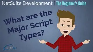 What are the Major SuiteScript Types? -- The Beginner's Guide to NetSuite Development, Lesson 1