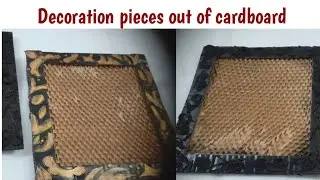 Decoration pieces using old materials | How to recycle old products | @ArtistrywithKK-KehkashanKhan 