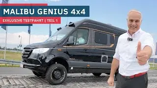Malibu Genius 4x4 Onroad Performance auf Mercedes Sprinter – Revolution im Wohnmobilmarkt