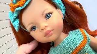Кукла Инма медная Паола Рейна. Обзор.