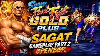 Super Final Fight Gold Plus | Sagat Gameplay Part 2 OpenBOR
