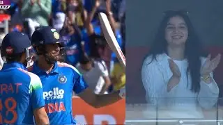 Sara Tendulkar&rsquo;s Reaction to Shubman Gill&rsquo;s 50 Goes Viral! ind vs nz