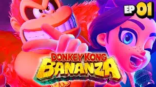 Donkey Kong Bananza Part 1 NEW TRANSFORMATIONS & PAULINE Gameplay Walkthrough