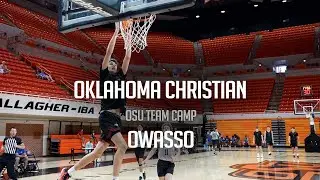 Oklahoma Christian School Saints v Owasso Rams | OSU Team Camp '23