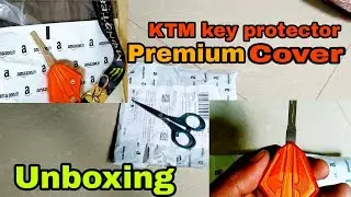 Unboxing KTM Premium key Cover 🔥|Ktm key Jacket for Ktm Rc & Duke |key protector | khub valo rider