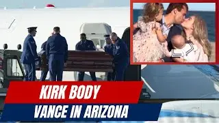 Breaking News | JD Vance Arrives in Arizona With Kirk Family and Body