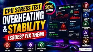 How to Check CPU Performance Using Stress Test Tools #software  #apps #CPUStressTest