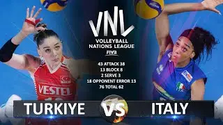 Turkiye vs Italy | Women's VNL 2023