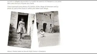 Albert Rosenblum with the Virgili Family from Camp 59 in Servigliano to Ortezzano