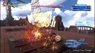 Granblue Fantasy: Relink - Rackam 60sec Score attack, no aerial shotgun, no GC (33mil)